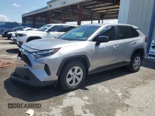 2023 Toyota RAV4 LE z VIN 2T3H1RFV5PC238750, wystawiony jako Copart lot #61444405 z przebiegiem 141 132 mil mil oraz Szkoda całkowita • Salvage title. Historia ofert i sprzedaży dostępna na DreamBid. Obrazek 1.