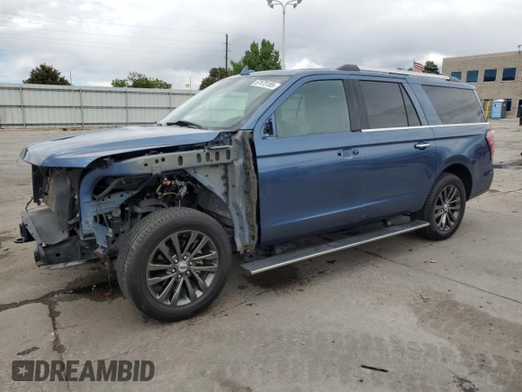 2020 Ford Expedition Max Limited with VIN 1FMJK2ATXLEA46781, listed as a Copart auction lot 57475155 with 109,808 mi miles and Salvage title. Bid and sale history available at DreamBid. Image 1.