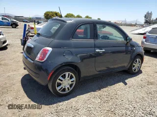 2016 FIAT 500 Pop with VIN 3C3CFFAR0GT144855, listed as a Copart auction lot 62751895 with 114,982 mi miles and Clean title. Bid and sale history available at DreamBid. Image 3.
