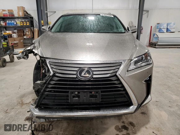 2017 Lexus RX with VIN 2T2BZMCA0HC060741, listed as a Copart auction lot 51634395 with 54,723 mi miles and Salvage Title. Bid and sale history available at carsss.com. Image 5.