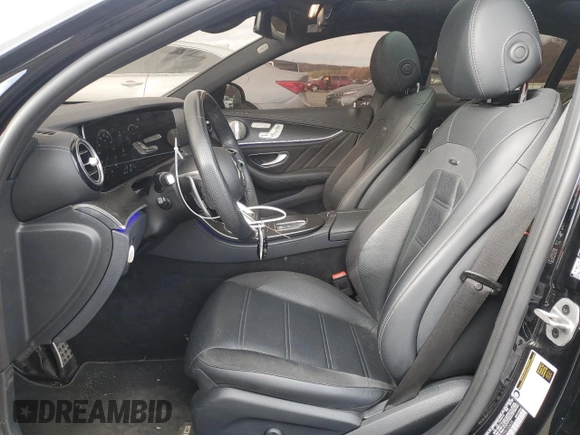 2023 Mercedes-Benz E 53 AMG with VIN W1KZF6BB7PB100429, listed as a Copart auction lot 76947544 with 12,087 mi miles and Salvage Title. Bid and sale history available at DreamBid. Image 7.
