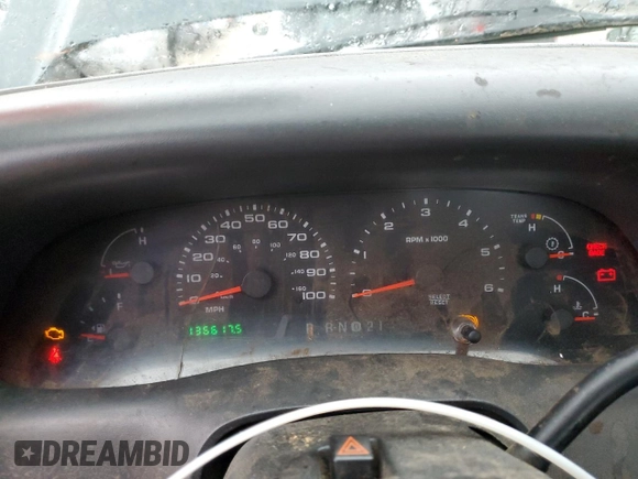 2004 Ford F-350 XL with VIN 1FTSF31L94EC12325, listed as a Copart auction lot 80690814 with 136,617 mi miles and Clean Title. Bid and sale history available at DreamBid. Image 9.
