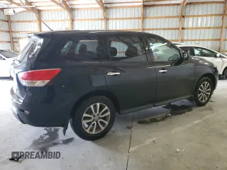 2015 Nissan Pathfinder SL with VIN 5N1AR2MM1FC623388, listed as a Copart auction lot 58184595 with 177,144 mi miles and Salvage title. Bid and sale history available at DreamBid. Image 3.