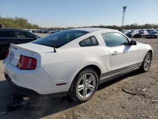 2010 Ford Mustang V6 with VIN 1ZVBP8ANXA5141446, listed as a Copart auction lot 52023755 with 96,093 mi miles and Salvage Title. Bid and sale history available at carsss.com. Image 3.