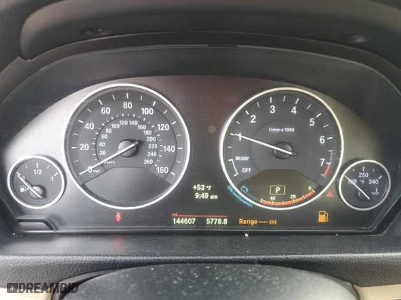 2014 BMW 4 Series 435i xDrive with VIN WBA3R5C59EF730448, listed as a Copart auction lot 81027024 with 144,607 mi miles and Salvage Title. Bid and sale history available at carsss.com. Image 9.