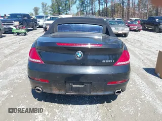 2008 BMW 6 Series 650i with VIN WBAEB53558CX63336, listed as a IAAI auction lot 41780773 with 169,556 mi miles. Bid and sale history available at carsss.com. Image 16.