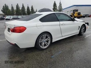 2014 BMW 4 Series 428i with VIN WBA3N7C58EK220087, listed as a Copart auction lot 45094625 with Not Provided miles and Salvage Title. Bid and sale history available at DreamBid. Image 3.