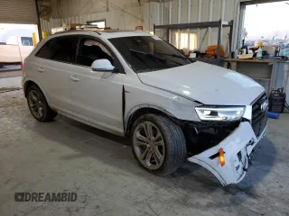 2016 Audi Q3 Prestige with VIN WA1GFCFSXGR004015, listed as a Copart auction lot 83608134 with 90,926 mi miles and Salvage title. Bid and sale history available at DreamBid. Image 4.