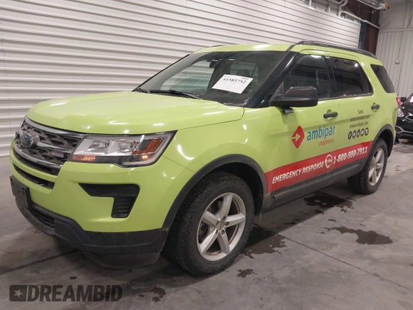 2018 Ford Explorer with VIN 1FM5K8B82JGB31016, listed as a IAAI auction lot 41585752 with 138,400 mi miles and . Bid and sale history available at DreamBid. Image 18.