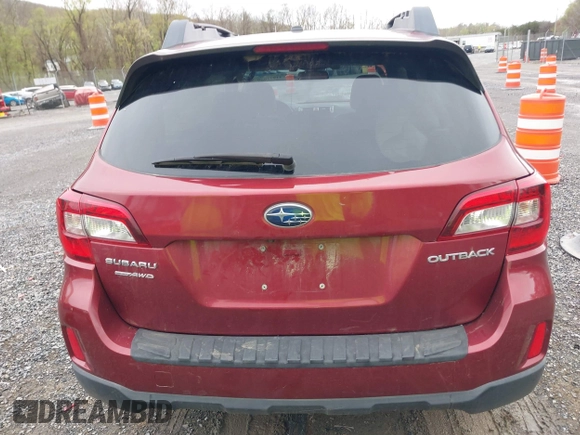 2015 Subaru Outback Limited with VIN 4S4BSBNC2F3357801, listed as a IAAI auction lot 41971069 with 50,560 mi miles and . Bid and sale history available at DreamBid. Image 16.