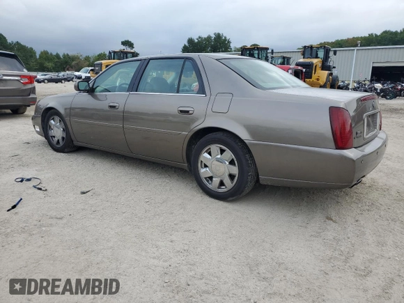 2000 Cadillac DeVille DTS z VIN 1G6KF5794YU249059, wystawiony jako Copart lot #71614494 z przebiegiem 121 611 mil mil oraz Szkoda całkowita • Salvage title. Historia ofert i sprzedaży dostępna na DreamBid. Obrazek 2.