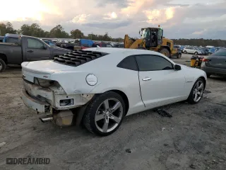 2012 Chevrolet Camaro 2LT with VIN 2G1FC1E37C9210866, listed as a Copart auction lot 85749214 with 0 mi miles and Salvage Title. Bid and sale history available at carsss.com. Image 3.