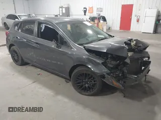 2018 Subaru Impreza with VIN 4S3GTAA65J3713216, listed as a IAAI auction lot 40963294 with 94,176 mi miles and . Bid and sale history available at DreamBid. Image 1.