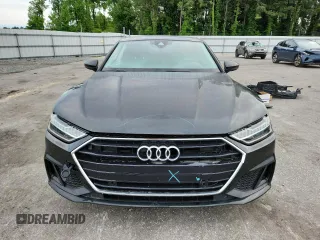2019 Audi A7 Prestige with VIN WAUV2BF26KN076166, listed as a Copart auction lot 56740575 with 55,438 mi miles and Salvage title. Bid and sale history available at DreamBid. Image 5.