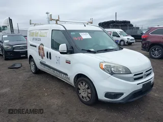 2016 Ram ProMaster City Cargo Tradesman SLT with VIN ZFBERFBTXG6B76153, listed as a IAAI auction lot 41355035 with Not Provided miles and . Bid and sale history available at carsss.com. Image 1.