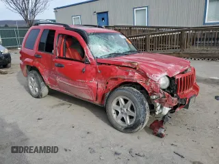 2003 Jeep Liberty Limited with VIN 1J4GL58K13W682147, listed as a Copart auction lot 42797825 with 110,075 mi miles and Salvage Title. Bid and sale history available at DreamBid. Image 4.