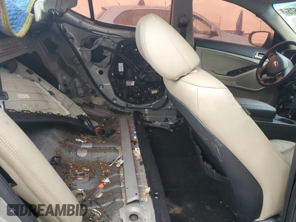 2013 Kia Optima EX with VIN 5XXGN4A77DG119235, listed as a Copart auction lot 59583675 with Not provided miles and Salvage title. Bid and sale history available at DreamBid. Image 10.