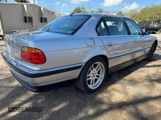 2000 BMW 7 Series 740iL with VIN WBAGH8346YDP07884, listed as a Copart auction lot 46376535 with 165,505 mi miles and Clean Title. Bid and sale history available at carsss.com. Image 4.