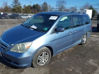 2005 Honda Odyssey EX-L with VIN 5FNRL38765B076591, listed as a IAAI auction lot 41624354 with 172,698 mi miles and . Bid and sale history available at DreamBid. Image 16.