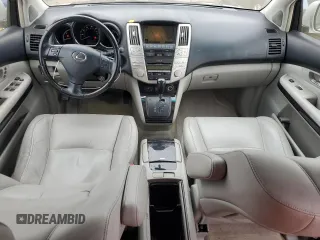 2008 Lexus RX 400h with VIN JTJHW31U382045287, listed as a Copart auction lot 54551125 with 146,487 mi miles and Salvage Title. Bid and sale history available at DreamBid. Image 8.