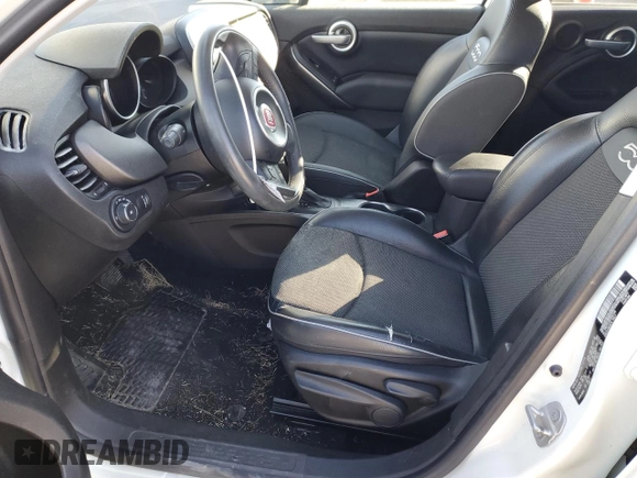 2018 FIAT 500X Urbana Edition with VIN ZFBCFXCB5JP691345, listed as a Copart auction lot 83659514 with 75,017 mi miles and Salvage Title. Bid and sale history available at carsss.com. Image 7.