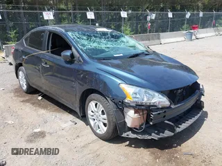 2014 Nissan Sentra SV with VIN 3N1AB7APXEY311552, listed as a IAAI auction lot 42479274 with 91,328 mi miles and . Bid and sale history available at DreamBid. Image 1.