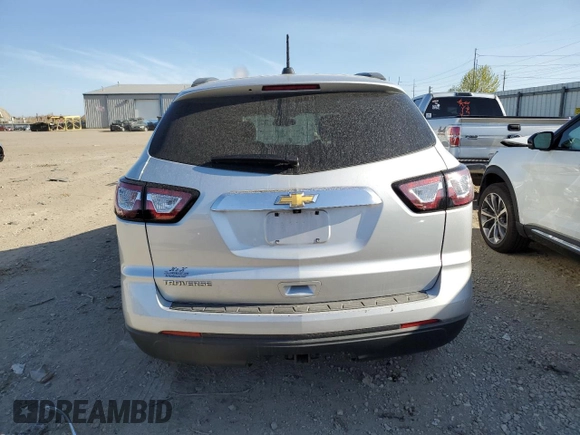 2017 Chevrolet Traverse LS with VIN 1GNKRFEDXHJ148148, listed as a Copart auction lot 54126685 with 203,010 mi miles and Clean Title. Bid and sale history available at carsss.com. Image 6.