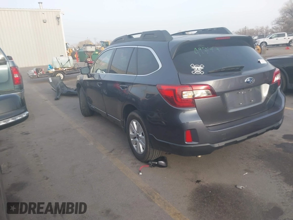 2015 Subaru Outback Premium with VIN 4S4BSBFC3F3282069, listed as a IAAI auction lot 41906486 with 170,385 mi miles and . Bid and sale history available at DreamBid. Image 3.