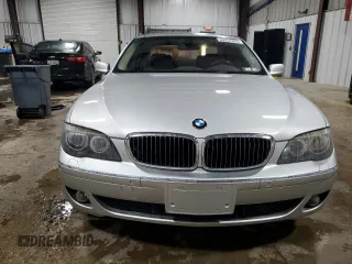 2006 BMW 7 Series 750i with VIN WBAHL83526DT07183, listed as a Copart auction lot 53257635 with 78,997 mi miles and Salvage title. Bid and sale history available at DreamBid. Image 5.