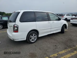 2004 Mazda MPV LX with VIN JM3LW28A040512021, listed as a Copart auction lot 78724224 with 100,109 mi miles and Salvage Title. Bid and sale history available at carsss.com. Image 3.