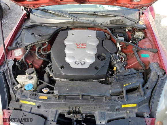 2003 Infiniti G35 Coupe w/Leather with VIN JNKCV54E93M218435, listed as a Copart auction lot 41665965 with 131,987 mi miles and Salvage Title. Bid and sale history available at carsss.com. Image 11.