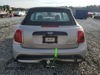 2024 MINI Convertible Cooper S with VIN WMW43DL02R3R80576, listed as a Copart auction lot 88498775 with 7,449 mi miles and Salvage title. Bid and sale history available at DreamBid. Image 6.