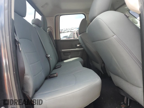 2018 Ram 1500 SLT with VIN 1C6RR6GG2JS114520, listed as a Copart auction lot 58843675 with 122,112 mi miles and Salvage title. Bid and sale history available at DreamBid. Image 10.