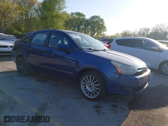 2009 Ford Focus SES with VIN 1FAHP36N39W108471, listed as a IAAI auction lot 42051455 with 192,858 mi miles. Bid and sale history available at carsss.com. Image 1.