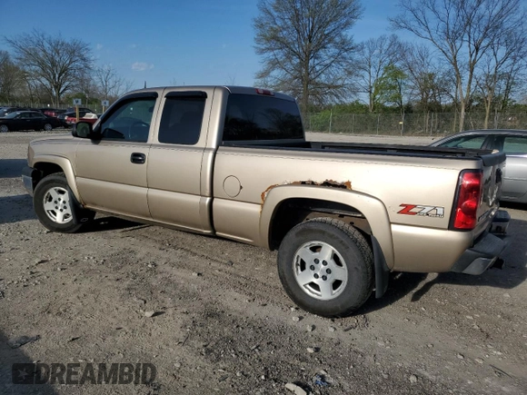 2004 Chevrolet Silverado 1500 Z71 with VIN 2GCEK19T041164152, listed as a Copart auction lot 54296785 with 195,494 mi miles and Salvage Title. Bid and sale history available at DreamBid. Image 2.