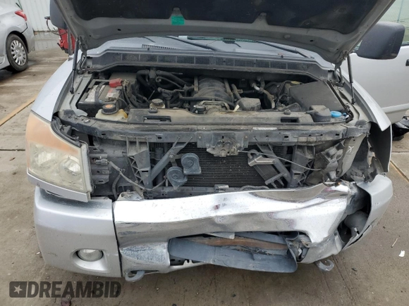 2011 Nissan Titan SL with VIN 1N6AA0ED2BN305628, listed as a Copart auction lot 85012324 with 188,329 mi miles and Salvage Title. Bid and sale history available at carsss.com. Image 11.