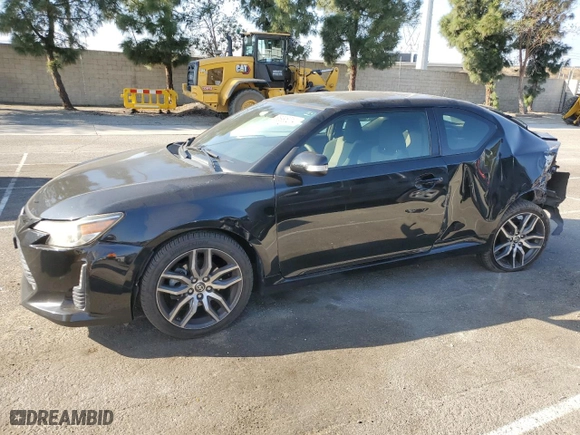 2016 Scion tC with VIN JTKJF5C79GJ020110, listed as a Copart auction lot 86995214 with 79,165 mi miles and Salvage Title. Bid and sale history available at carsss.com. Image 1.