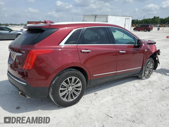 2017 Cadillac XT5 Luxury AWD with VIN 1GYKNDRS3HZ310912, listed as a Copart auction lot 50289855 with 59,464 mi miles and Salvage Title. Bid and sale history available at carsss.com. Image 3.