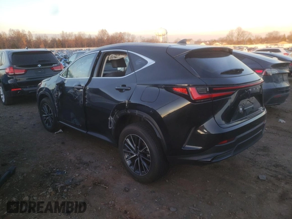 2022 Lexus NX with VIN JTJAKCEZ7N2003557, listed as a Copart auction lot 68099982 with 4,577 mi miles. Bid and sale history available at carsss.com. Image 2.