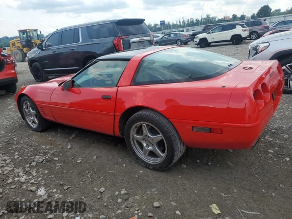 1996 Chevrolet Corvette with VIN 1G1YY22P6T5110052, listed as a Copart auction lot 64186044 with 0 mi miles and Salvage Title. Bid and sale history available at carsss.com. Image 2.