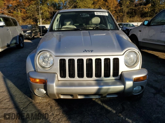 2004 Jeep Liberty Limited with VIN 1J4GK58K24W174385, listed as a Copart auction lot 82787014 with 72,109 mi miles and Salvage title. Bid and sale history available at DreamBid. Image 5.