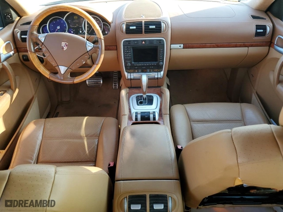 2004 Porsche Cayenne Turbo with VIN WP1AC29P74LA91195, listed as a Copart auction lot 74260594 with 110,729 mi miles and Salvage Title. Bid and sale history available at carsss.com. Image 8.