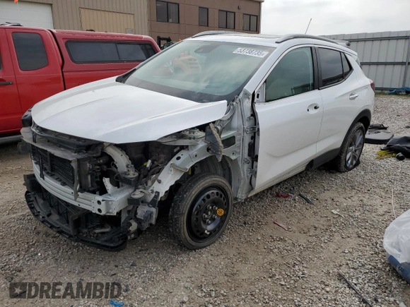 2021 Buick Encore GX Select с VIN KL4MMESL8MB048361, выставлен на аукционе Copart как лот 53738735 с пробегом 87 600 миль миль и Списание • Salvage title. История ставок и продаж доступна на DreamBid. Изображение 1.