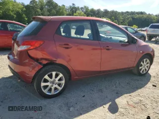 2014 Mazda 2 Touring z VIN JM1DE1LYXE0174854, wystawiony jako Copart lot #56712225 z przebiegiem 163 065 mil mil oraz Szkoda całkowita • Salvage title. Historia ofert i sprzedaży dostępna na DreamBid. Obrazek 3.