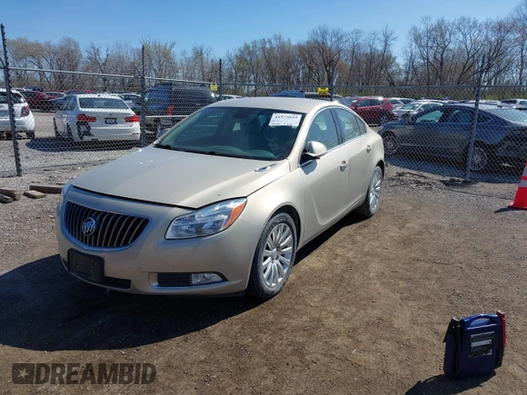 2012 Buick Regal with VIN 2G4GR5EK1C9121802, listed as a IAAI auction lot 41973849 with 96,269 mi miles. Bid and sale history available at carsss.com. Image 2.