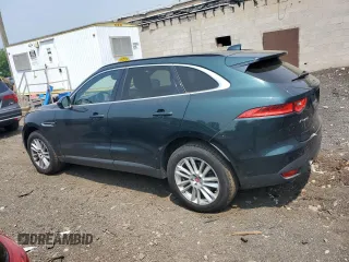 2017 Jaguar F-Pace 35t Prestige with VIN SADCK2BV5HA885091, listed as a Copart auction lot 59938185 with 70,648 mi miles and Salvage title. Bid and sale history available at DreamBid. Image 2.
