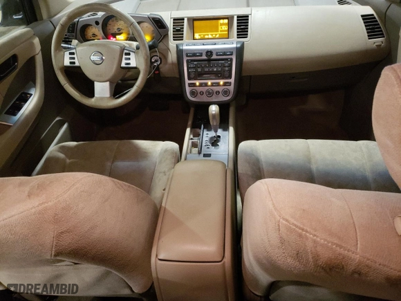 2004 Nissan Murano SL with VIN JN8AZ08W04W310028, listed as a Copart auction lot 84245544 with 168,414 mi miles and Salvage Title. Bid and sale history available at carsss.com. Image 8.