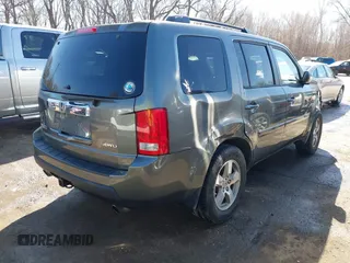2009 Honda Pilot EX-L with VIN 5FNYF485X9B006704, listed as a IAAI auction lot 41749272 with 34,480 mi miles. Bid and sale history available at carsss.com. Image 4.