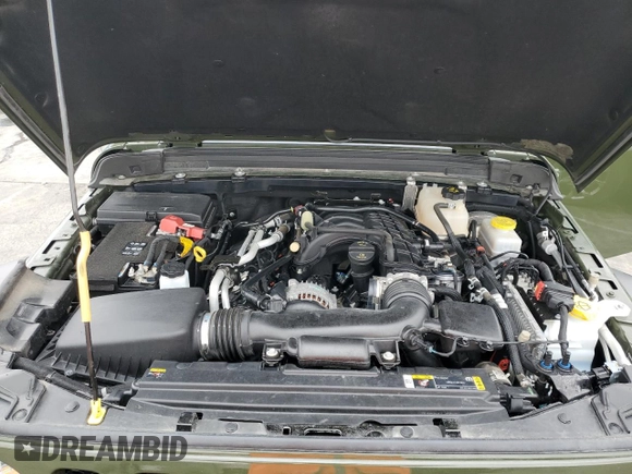 2021 Jeep Wrangler Sport with VIN 1C4GJXAG3MW737454, listed as a Copart auction lot 50967585 with 29,330 mi miles and Salvage Title. Bid and sale history available at DreamBid. Image 12.