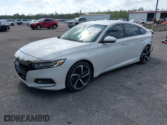2019 Honda Accord Sport with VIN 1HGCV1F33KA113896, listed as a IAAI auction lot 41961776 with 92,248 mi miles and . Bid and sale history available at DreamBid. Image 17.